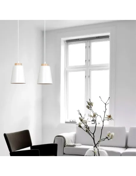 Lampa wisząca BOLERO 2 WHITE EMIBIG