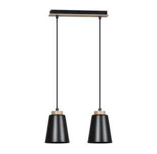 Lampa wisząca BOLERO 2 BLACK EMIBIG
