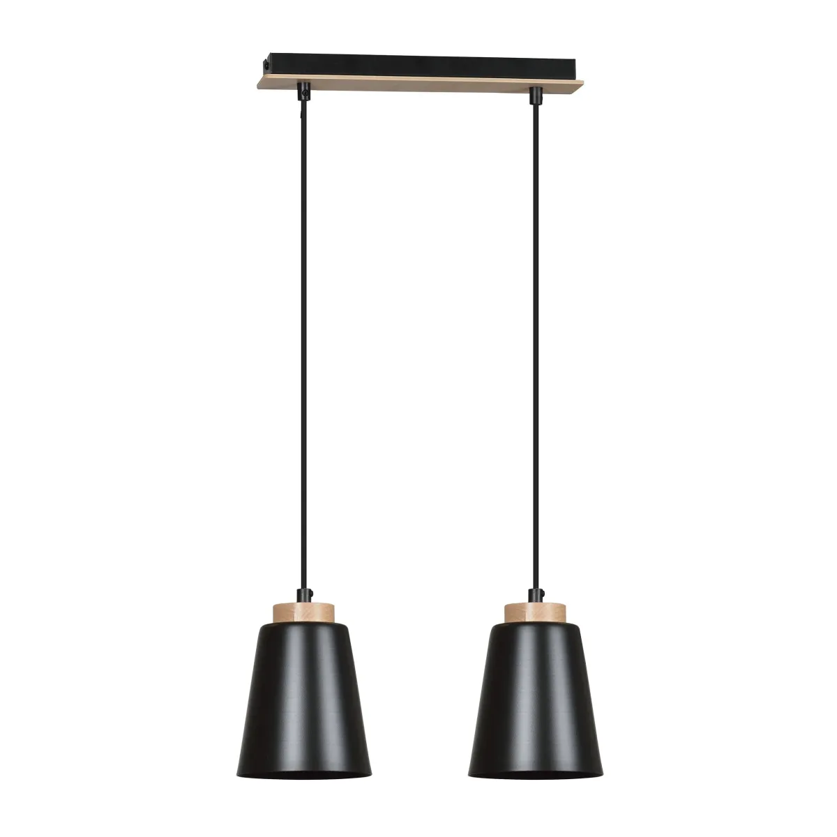 Lampa wisząca BOLERO 2 BLACK EMIBIG