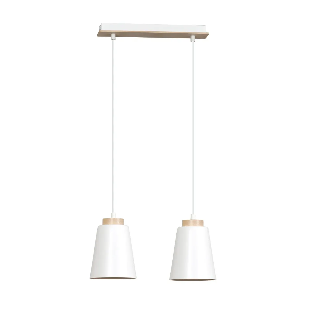 Lampa wisząca BOLERO 2 WHITE EMIBIG