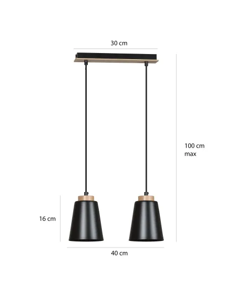Lampa wisząca BOLERO 2 EMIBIG