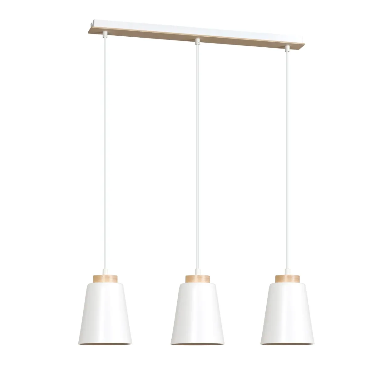 Lampa wisząca BOLERO 3 WHITE EMIBIG