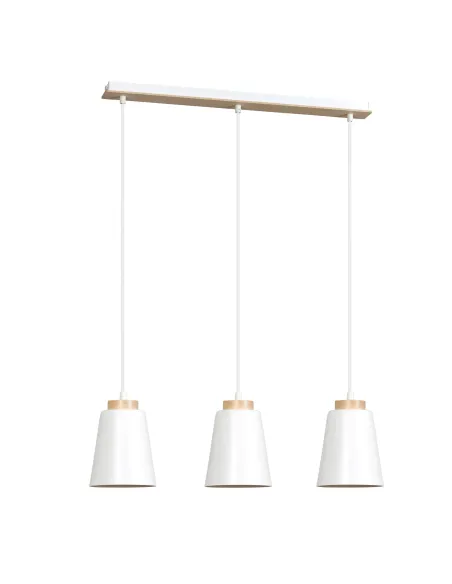 Lampa wisząca BOLERO 3 WHITE EMIBIG