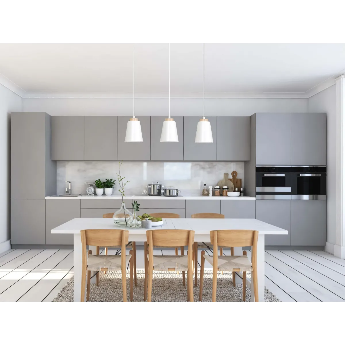 Lampa wisząca BOLERO 3 WHITE EMIBIG