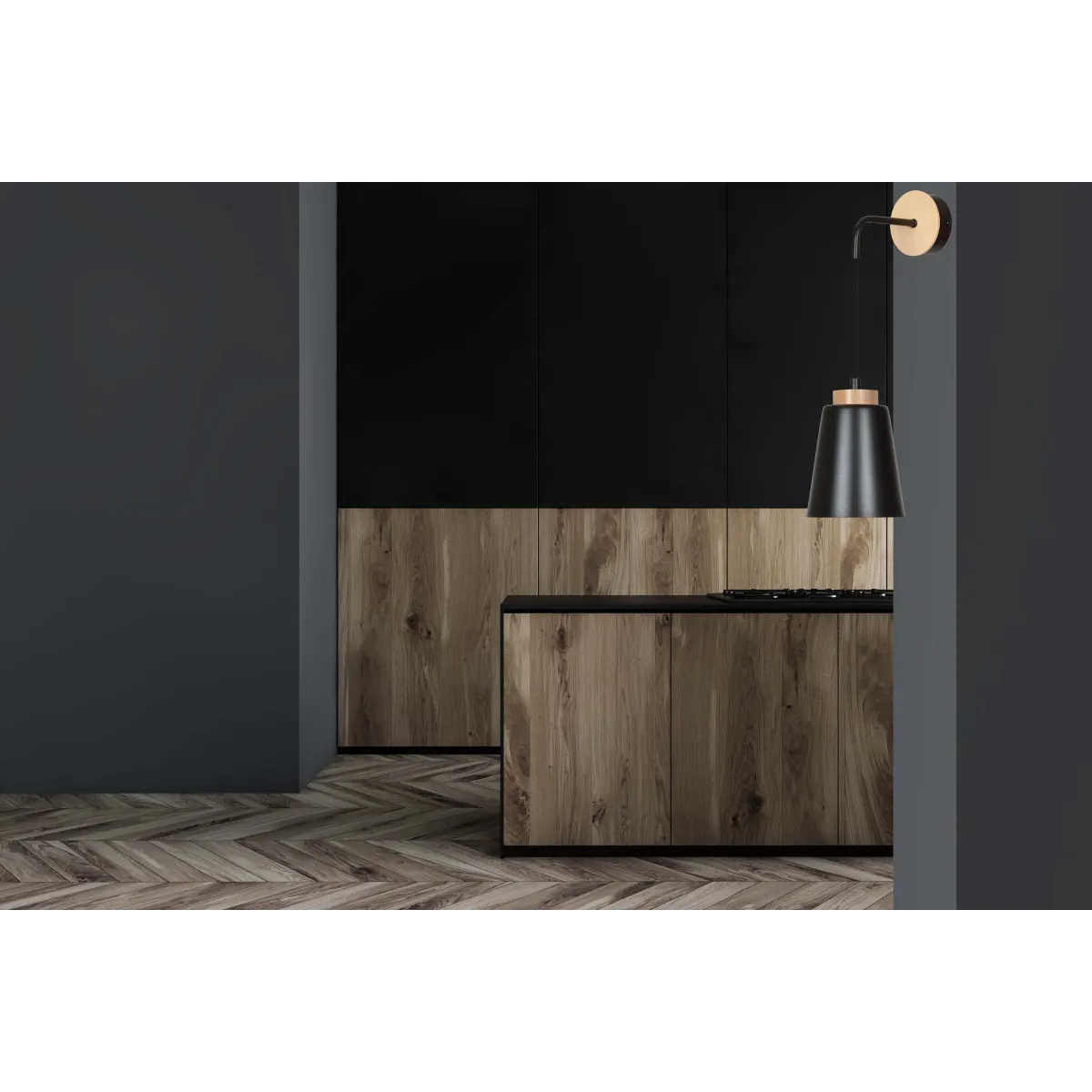 Lampa wisząca BOLERO K1 BLACK EMIBIG