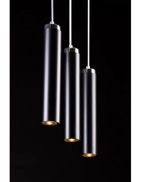 Lampa wisząca LUNA 2 BLACK EMIBIG