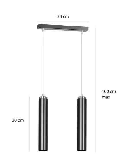 Lampa wisząca LUNA 2 EMIBIG