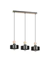 Lampa wisząca TUNISO 3 BLACK EMIBIG