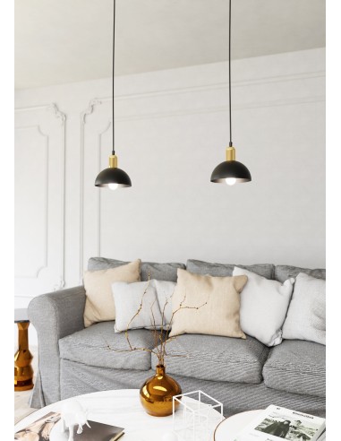 Lampa wisząca MOTO 1 BLACK EMIBIG