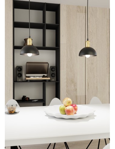 Lampa wisząca MOTO 1 BLACK EMIBIG