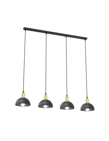 Lampa wisząca MOTO 4 BLACK EMIBIG