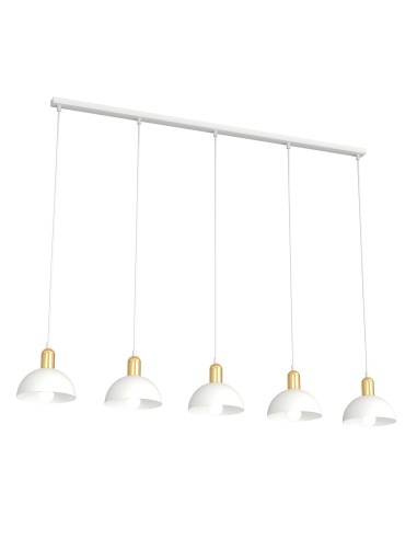 Lampa wisząca MOTO 5 WHITE EMIBIG