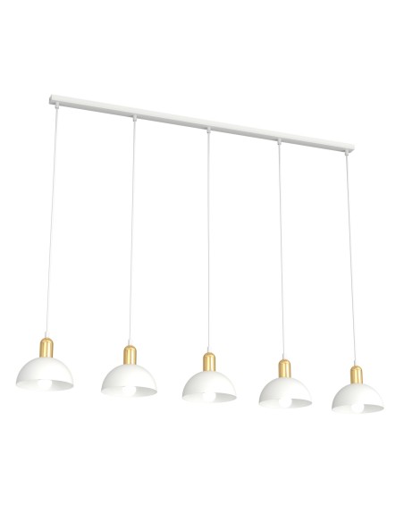 Lampa wisząca MOTO 5 WHITE EMIBIG