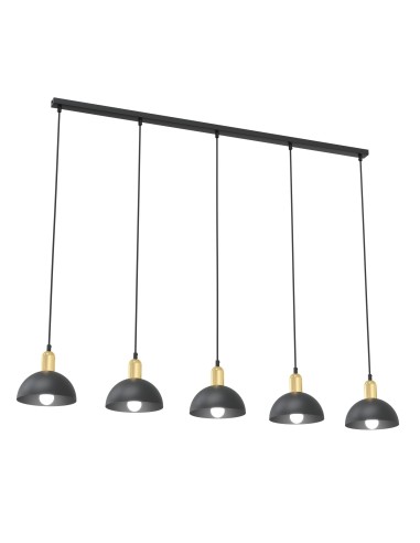 Lampa wisząca MOTO 5 BLACK EMIBIG