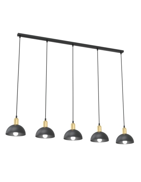 Lampa wisząca MOTO 5 BLACK EMIBIG