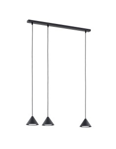 Lampa wisząca ELIT 3 BLACK EMIBIG
