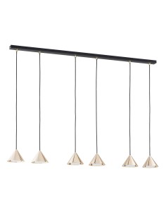 Lampa wisząca ELIT 6 BLACK EMIBIG 2