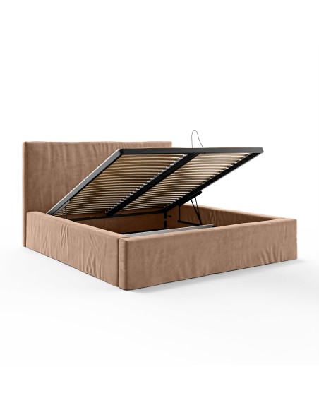 Łóżko tapicerowane MONZA LAVERTO PODNOSZONE