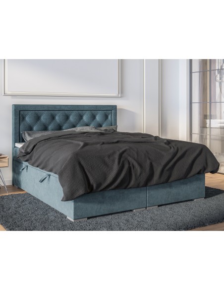 Łóżko kontynentalne MAX LAVERTO PODNOSZONE