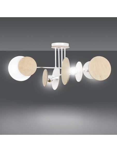 Lampa sufitowa ZITA 4 WHITE EMIBIG