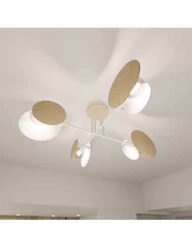 Lampa sufitowa ZITA 4 WHITE EMIBIG