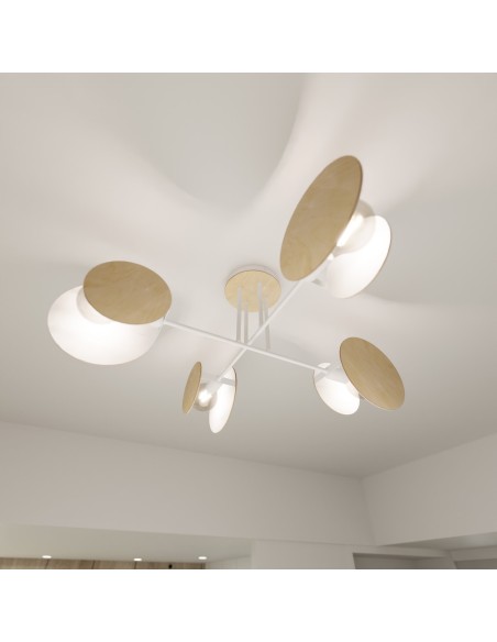 Lampa sufitowa ZITA 4 WHITE EMIBIG