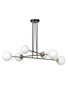 Lampa wisząca OGNIS 6 BLACK EMIBIG