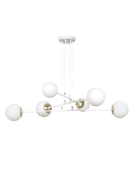 Lampa wisząca OGNIS 6 WHITE EMIBIG