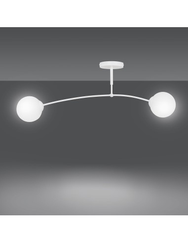 Lampa sufitowa PREGOS 2 WHITE EMIBIG