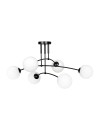 Lampa sufitowa PREGOS 6 BLACK EMIBIG