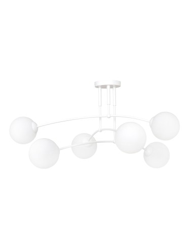 Lampa sufitowa PREGOS 6 WHITE EMIBIG