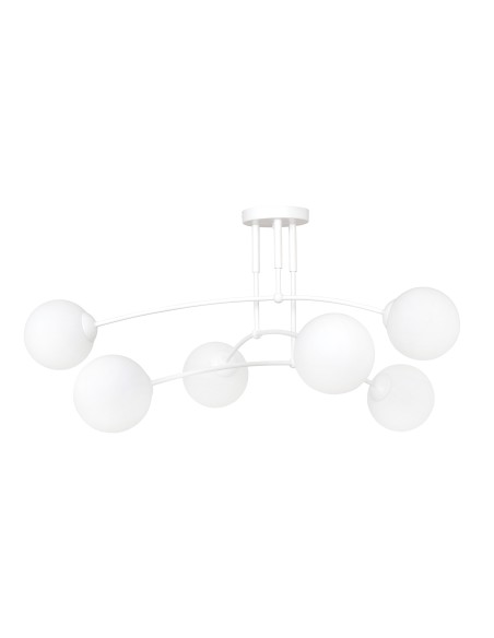 Lampa sufitowa PREGOS 6 WHITE EMIBIG