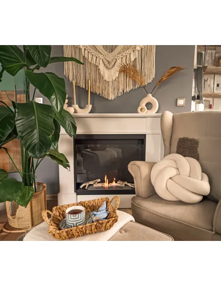 Biokominek portalowy PULA z szybą