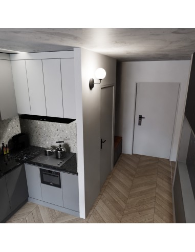 Kinkiet PREGOS K1 BLACK EMIBIG