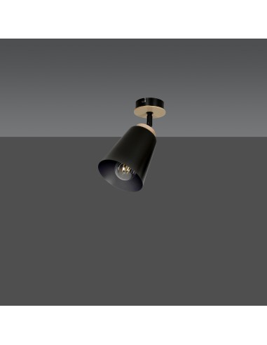 Lampa sufitowa ATLAS 1 BLACK EMIBIG