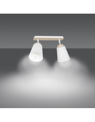 Lampa sufitowa ATLAS 2 WHITE EMIBIG