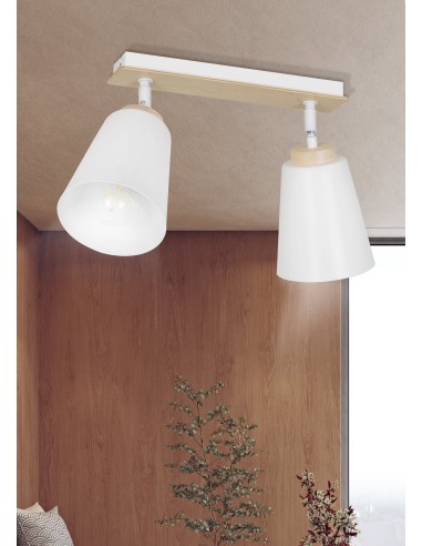Lampa sufitowa ATLAS 2 WHITE EMIBIG