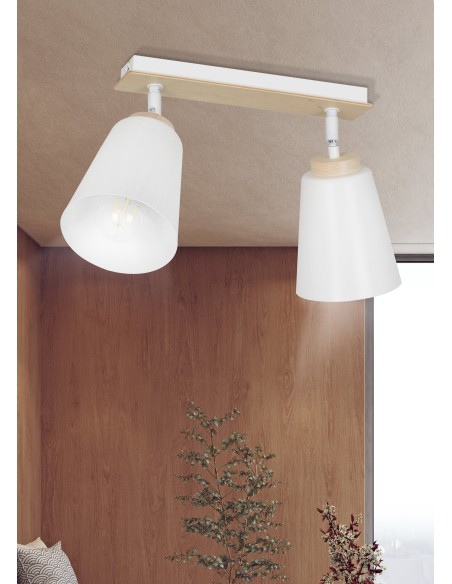 Lampa sufitowa ATLAS 2 WHITE EMIBIG