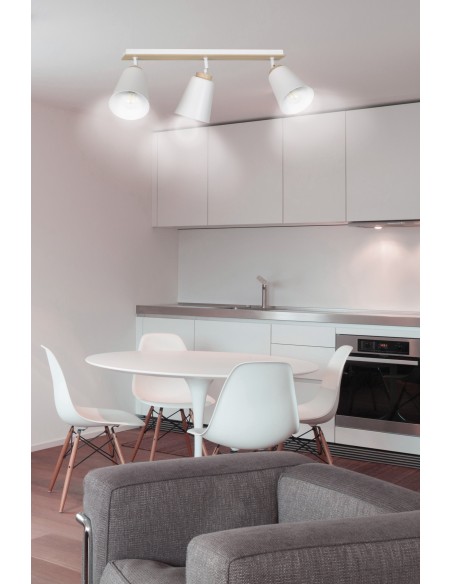 Lampa sufitowa ATLAS 3 WHITE EMIBIG