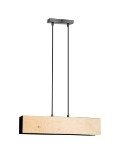 Lampa wisząca CARLO 2 BLACK EMIBIG