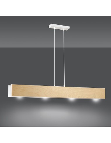Lampa wisząca CARLO 4 WHITE EMIBIG