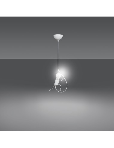 Lampa wisząca BOBI 1 WHITE EMIBIG