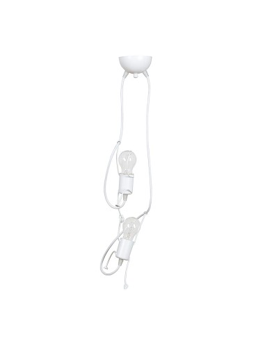 Lampa wisząca BOBI 2 WHITE EMIBIG