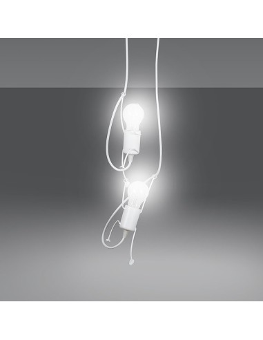 Lampa wisząca BOBI 2 WHITE EMIBIG