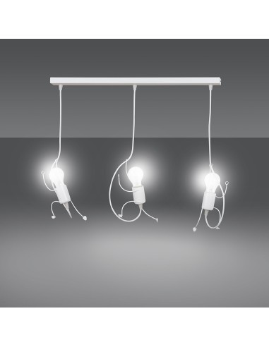Lampa wisząca BOBI 3 WHITE EMIBIG