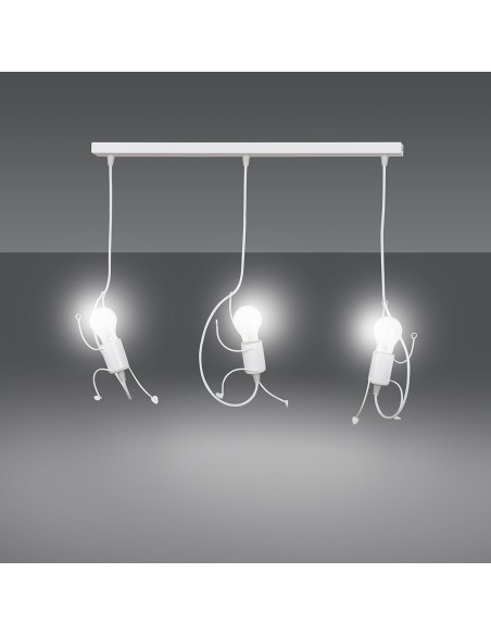 Lampa wisząca BOBI 3 WHITE EMIBIG