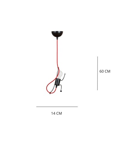 Lampa wisząca BOBI 1 EMIBIG