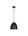 Lampa wisząca LENOX 1 BLACK/GOLD EMIBIG
