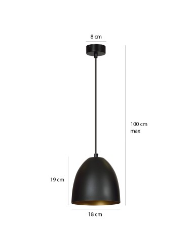 Lampa wisząca LENOX 1 EMIBIG
