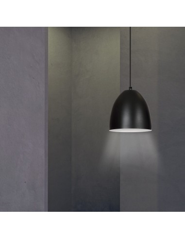 Lampa wisząca LENOX 1 BLACK/WHITE EMIBIG